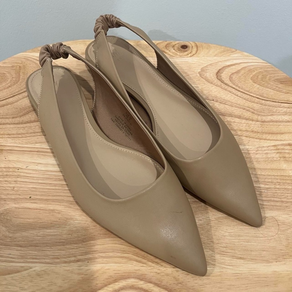 H&M Slingback Pointed Toe Flats